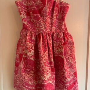 Lilly Pulitzer Pink Strapless Dress